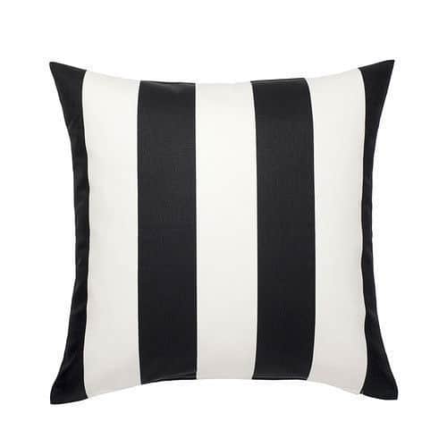 40cm Black and White Cushion