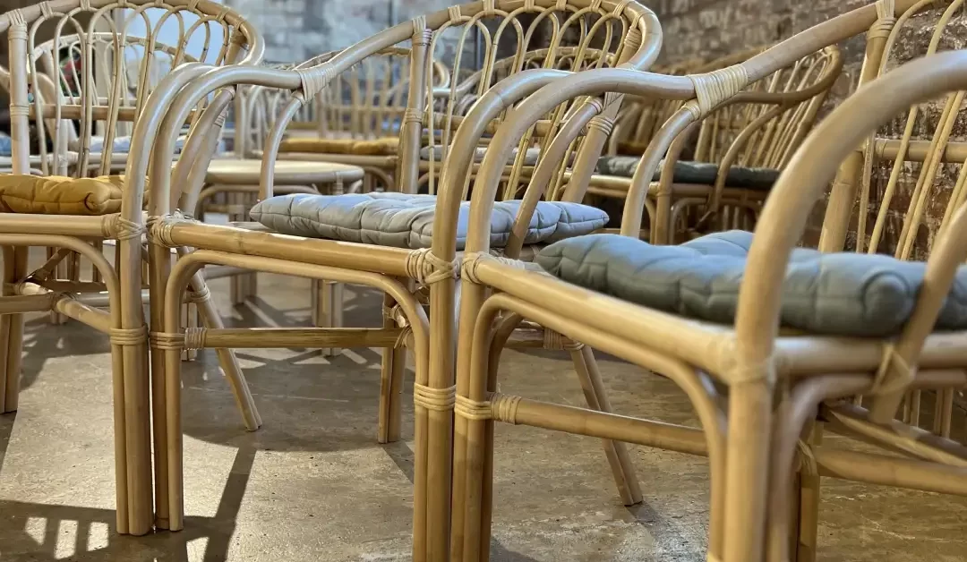 Bamboo Furniture for Corporate and Private Events