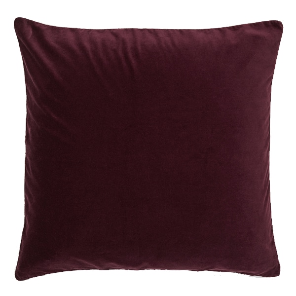 60cm Burgundy Cushion