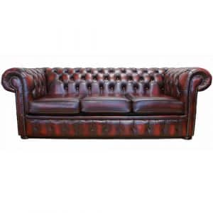 Oxblood Chesterfield Sofa