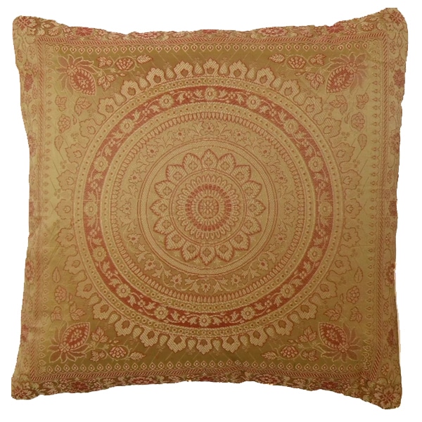 Gold Moroccan Cushion