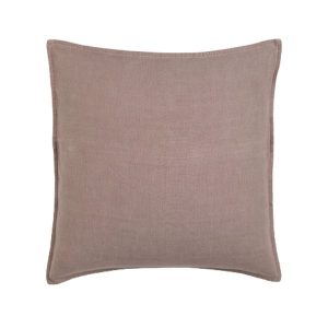 50cm Greige Linen Cushion