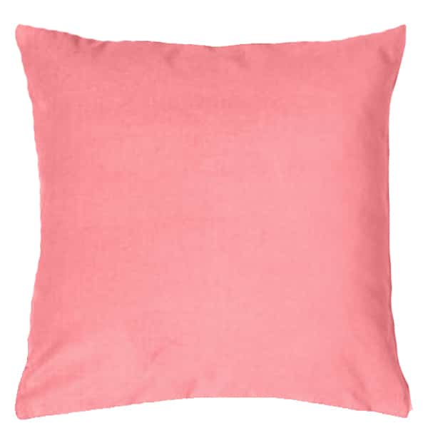 50cm Candy Pink Velvet Cushion