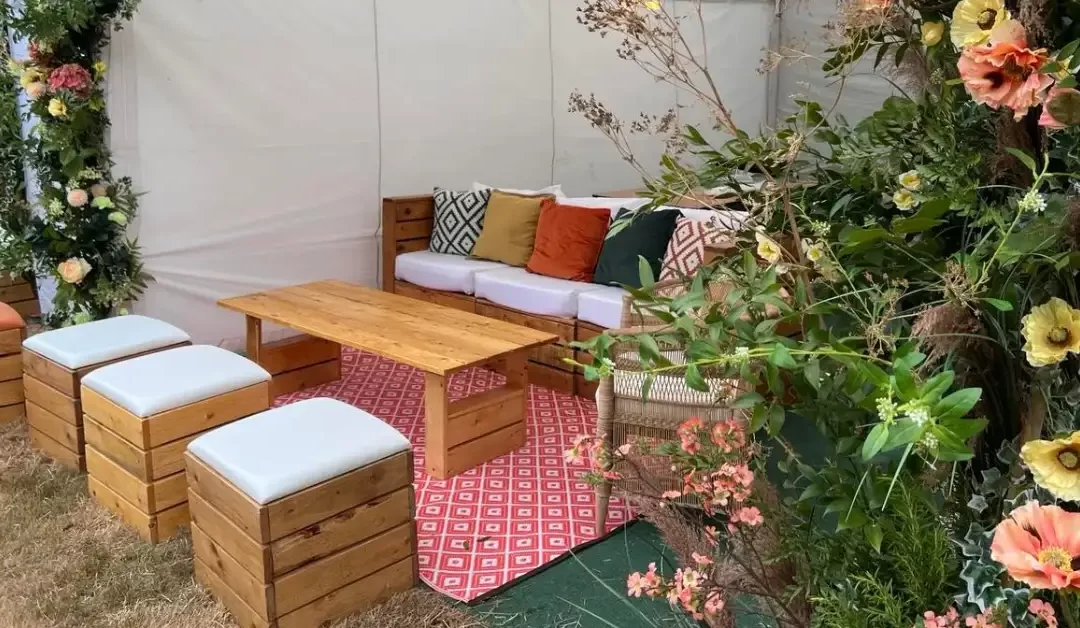 Outdoor Summer Event Furniture Hire