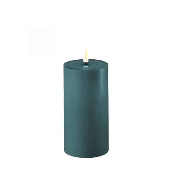 Jade Green LED Candle 15cm