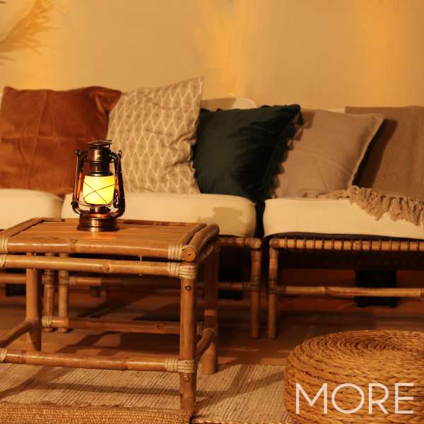 50cm Greige Linen Cushion